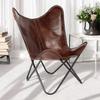 Leather Butterfly Chair Replacement Premium Leather Cover, Living Room