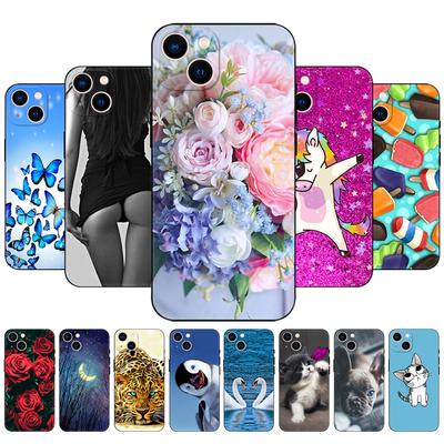 Etui na iPhone 14 Etui na iPhone 14 plus Etui na iPhone 14 Pro Max iPhone14 14 Pro Pokrowiec na tył telefonu czarne etui tpu funda