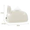 Creative High-End Rabbit Tissue Box - Stylish Home Decor Paper Dispenser for Living Room