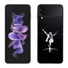Custodia per Telefono Michael Jackson Per Samsung Galaxy Z Flip 6 5 4 3 5G Nera Coque Rigida Z Flip 7 Cover Z Flip 5 Custodia Capa Fas