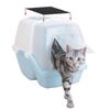 4/6Pcs Portable for Cat Litter Box Activated Carbon Filter Pad Deodorant Pet 6XDE