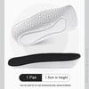 1Pair Boost Shock Absorbing Sports Half Insole for Feet Height Increase Shoes Insoles Men Women 1.5/2.5/3.5CM Growing Shoe Pads