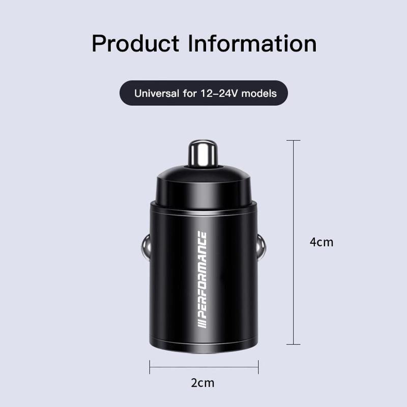 100W Mini Car Charger - Suitable for BMW Performance E46 E90 F10 F30 X3 F20 E46 E60 E70 E39 E36 E87 X7 E92 E91 E28 X1 X2 X4