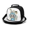 Insulated Lunch Bag  Portable Cooler Tote with Zipper, Cartoon Design
