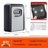 Wall-Mounted Anti-Theft Key Lock Box for Homes and Construction Sites