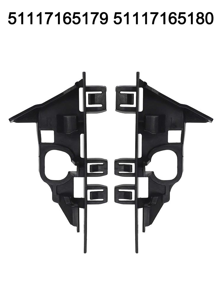 2 Pieces Included Bumper Bracket Holder Front Bumper Bracket Front Placement