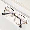 Rame Ochelari Anti-Raze Albastre Femei Ochelari Ochi de Pisică Designer de Marcă Lentile Transparente Ochelari Optici de Calculator