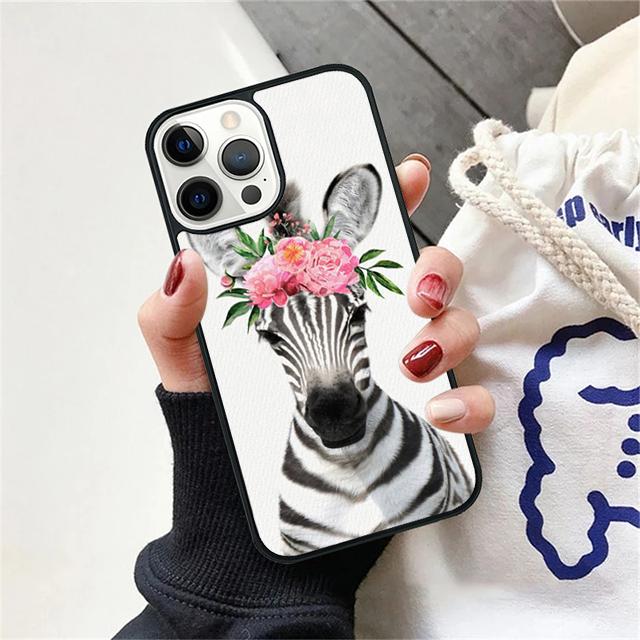 

Raccoon Fox Animal Flower Phone Case Cover For iPhone 17 Air 15 16 14 13 12 Pro Max 11 Pro Max Plus Coque Shell iPhone 13pro max