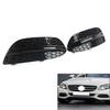 1Pair Car Front Bumper Fog Light Cover Accessories For Mercedes Benz C Class W205 C300 2015 2016 2017 2018