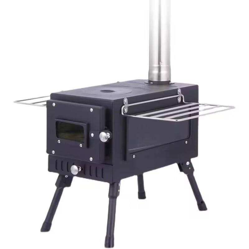 Oeny Outdoor Folding Wood Stove with Lighting