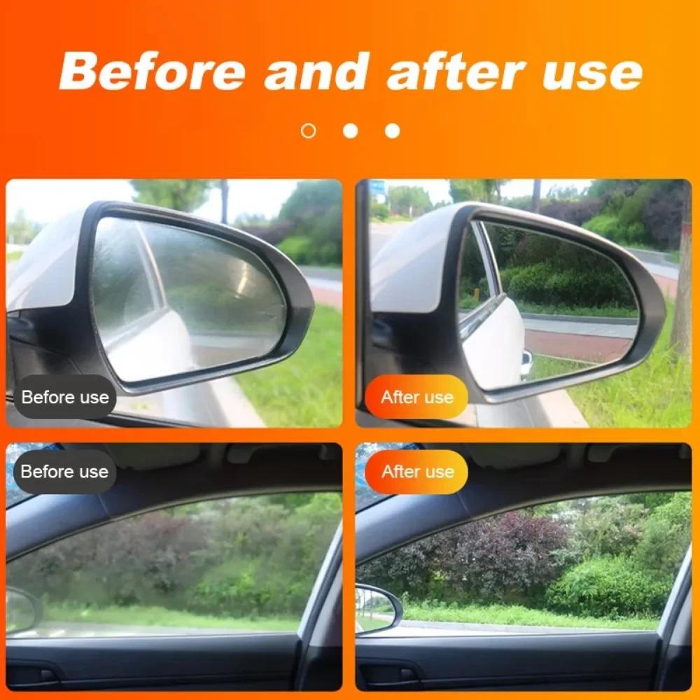 100ml Car Glass Oil Film Remover - Anti-Fog Coating Cleaner for Auto Windshield & Home Glass