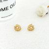 Korean Simple And Versatile Love Shape Earrings Stud Earrings