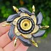 Fingertip Mechanical Fidget Spinner Deformable Premium Alloy Spinning Toy Magnetic Metal Smooth Spin Gyro Toy Office Relaxation