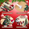 New Year Banner Christmas Tree Design Christmas Backdrop Xmas Display Santa Claus Theme Festive Display For Festive Event Home