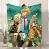 Game Dofus Throw Kid-Friendly Flannel Throw Blanket Soft Warm Anti-Static Washable All Season