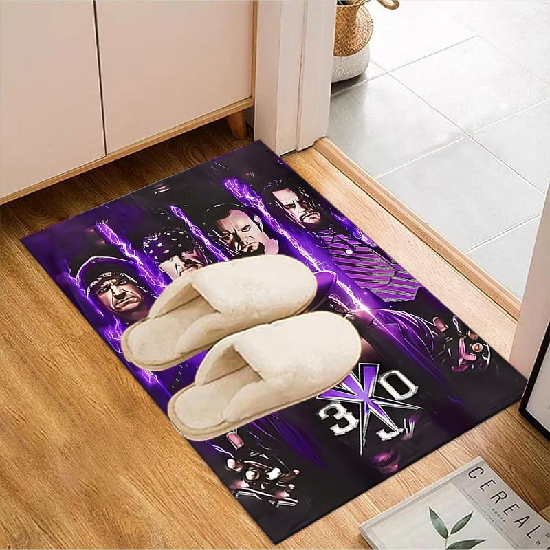 Moonlit Graveyard Undertaker Rug for Living Room, Game Rooms, Office, Bedroom, Office Floor Mat Playful Design, Fan Gifts Christmas Decor