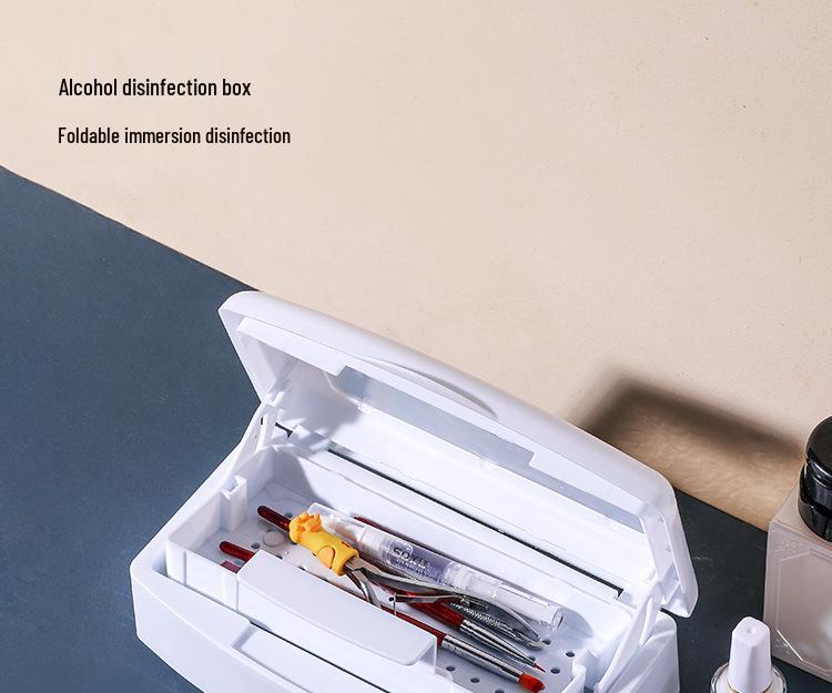Nail and Eyelash Sterilization and Cleaning Box