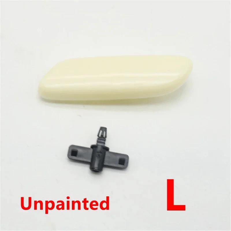 Front Bumper Headlamp Cleaning Jet Actuator Cap Headlight Washer Spray Nozzle Cover For LEXUS IS250 IS300 IS350 2006-2008 1pcs Unpainted L