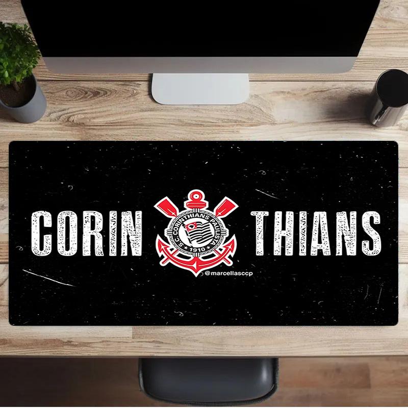 Corinthians Team Crest Mouse pad Mouse pad, Gaming Mouse Pad, keyboard pad, Desk Decor for computer notebook Fan Gift Birthday Gift