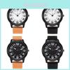 Mens Quartz Wristwatch With Night Light Mineral Glass Dial For Daily Wear