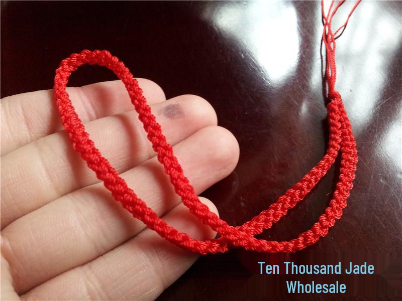 Hand Grip Jade Pendant Lanyard Handle Length: 15 cm