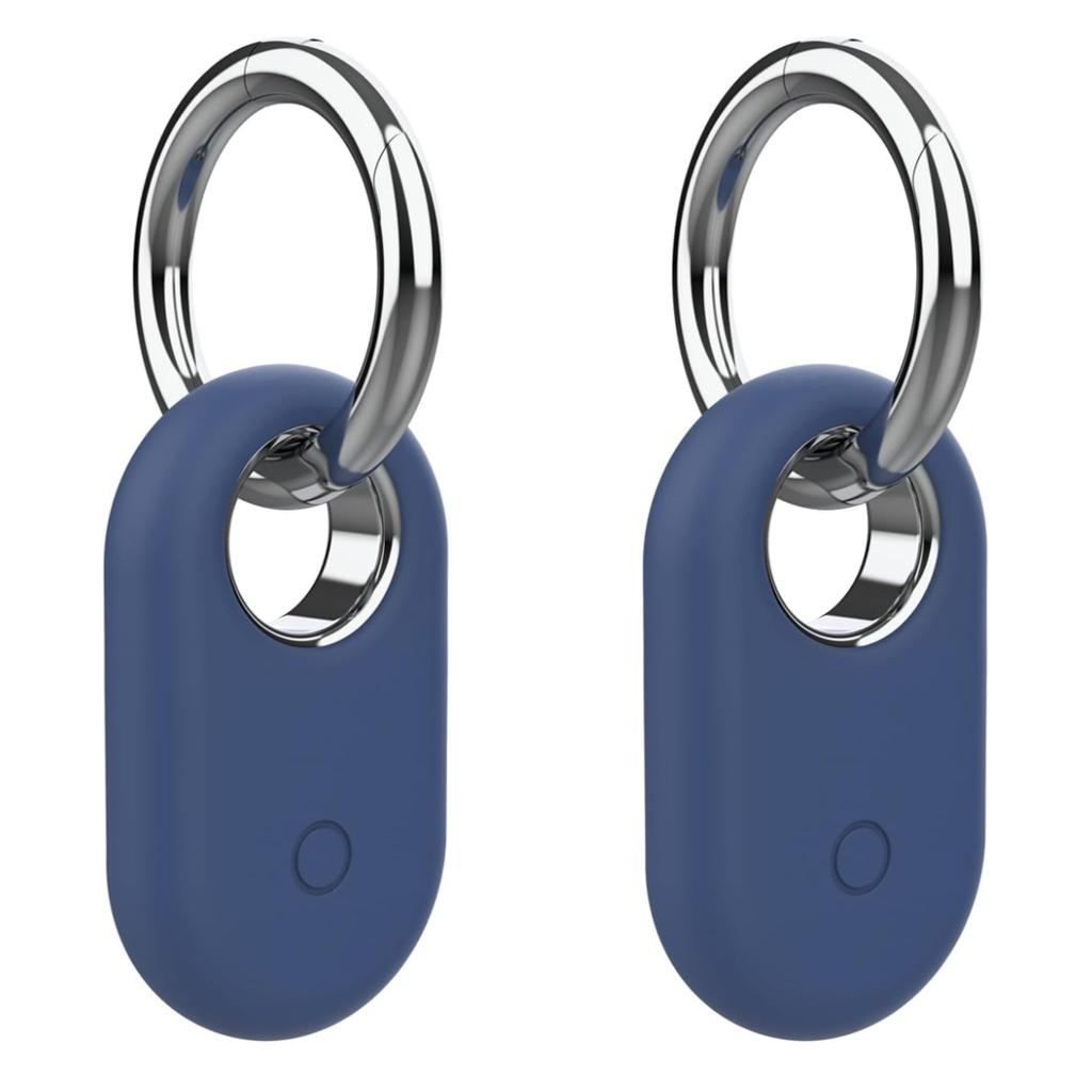 1-2 Stück Halterung für Samsung Galaxy SmartTag 2 Locator Tracker Schlüsselanhänger Kratzfest Schutzhülle