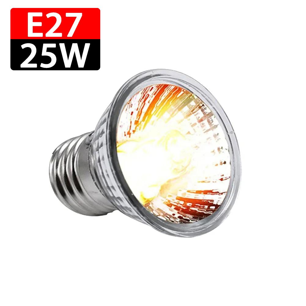4/2/1Pcs Tortoise Lizard Basking Lamp 25W 50W 75W Pet Heating E27 Bulb Chameleon Snake Turtle Reptile Heating Light UVA Sunlight