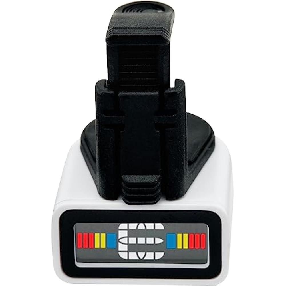 D'Addario Daddario Headstock Tuner Chromatic Type NS Micro Headstock Tuner Full Color Display PW-...