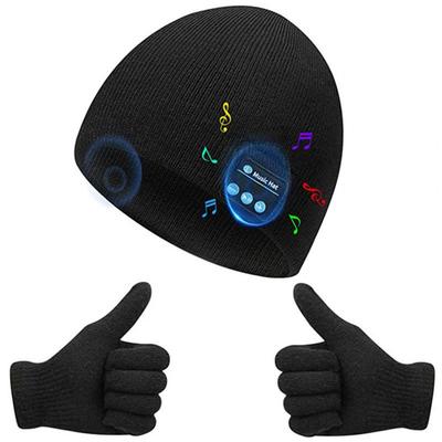 New Bluetooth Earphones Creative Headcap Warm Casual Earphones Removable and Washable Wireless Earphones