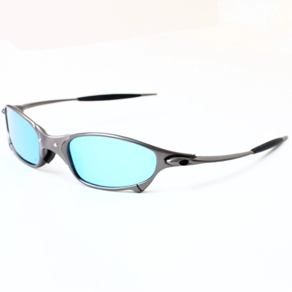New outdoor sand-colored metal-framed polarized sunglasses, fashionable for both men and women, suitable for driving and sports