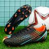 Männer Fußball Stiefel Lange Spikes Hohe Knöchel Fußball Schuhe FG Outdoor Gras Stollen Fußball Stiefel Training Sport Fußball Schuhe