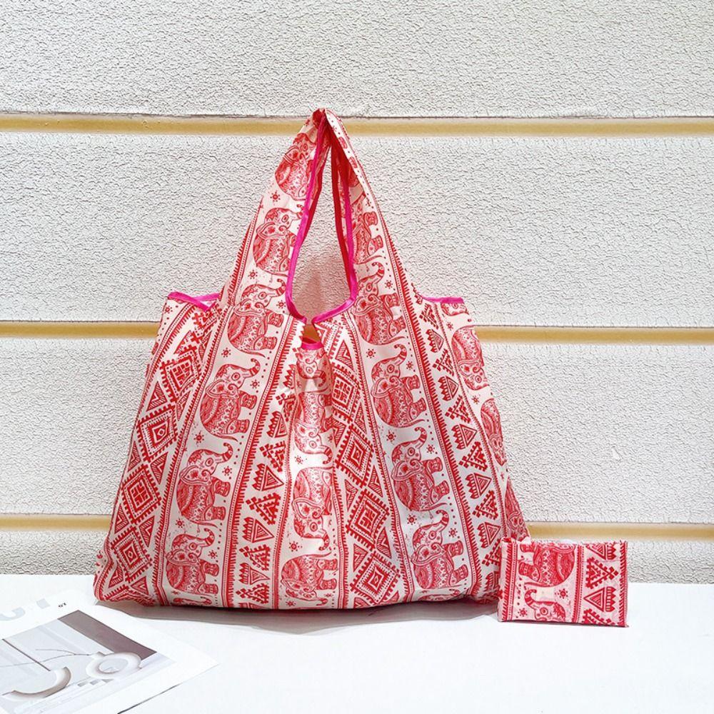 Wiederverwendbare Einkaufstasche Wasserdicht Umweltfreundliche Tragetasche Mode Reise Aufbewahrungstasche