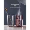 Wall-Mounted Toothbrush Holder with Toothpaste Dispenser