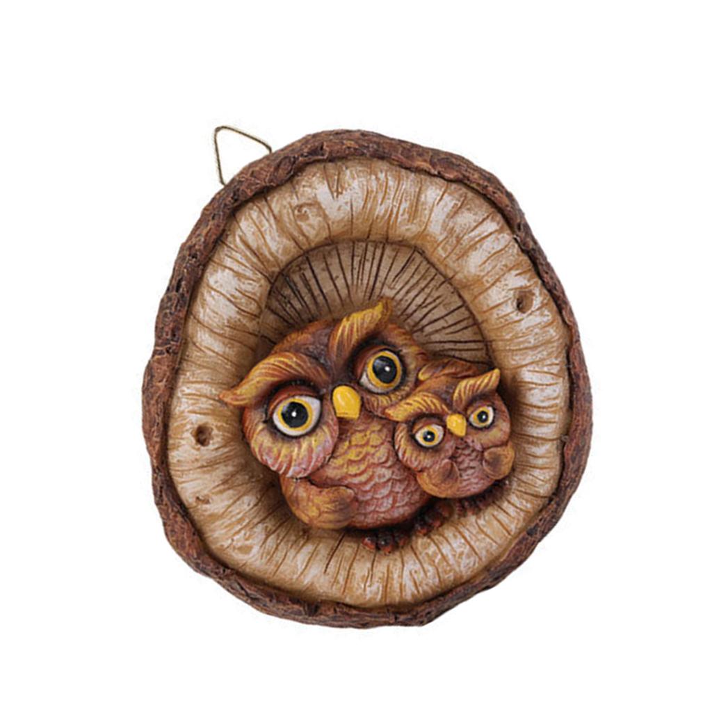 Reading Gnomes Tree Faces Decors Outdoor Yard Statues Hanging For Fairy Garden Resin Crafts And Flower Pot Landscape