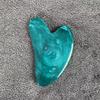 Heart-Shaped Resin Beeswax Gua Sha Set for Facial and Body Acupoint Scraping