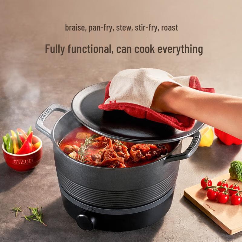 ZWILLING Dragon 3.5L Multi-functional Cast Iron Cooker