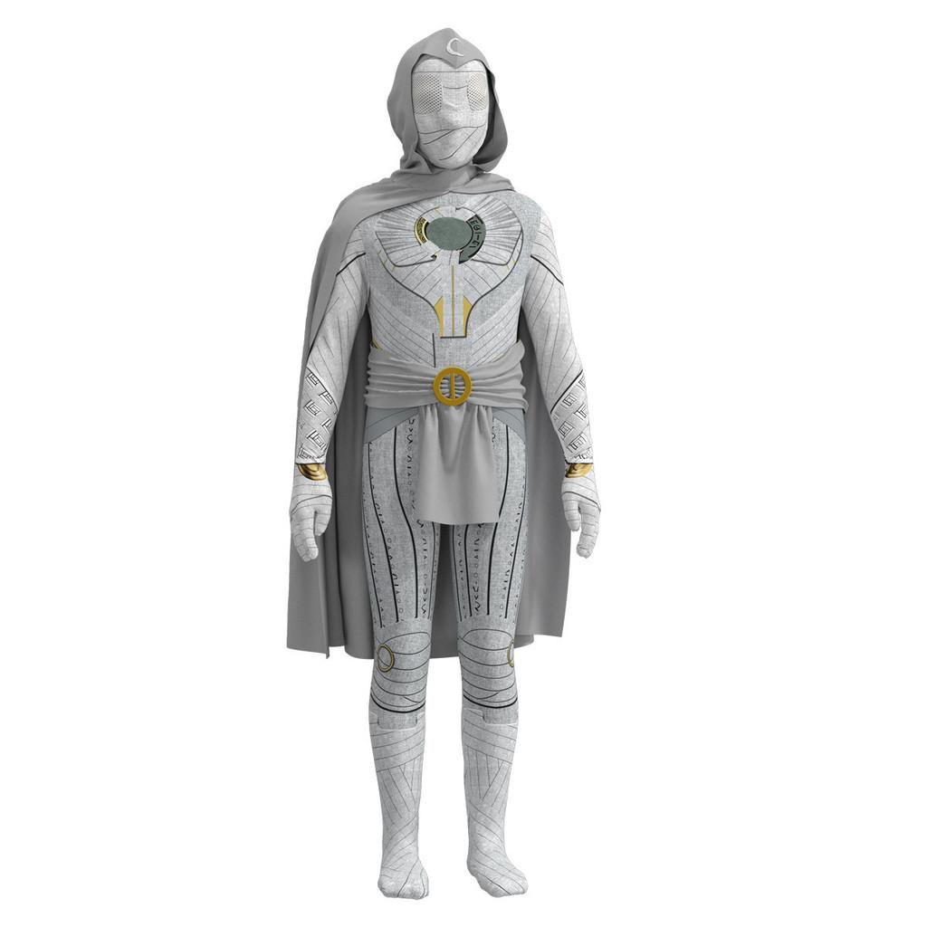 Moon Cosplay Knight Costume Suit Role Playing Halloween Party Stage Performance