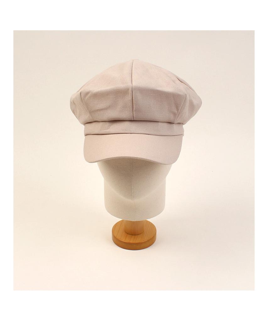 Yunibeosyeolkemiseuteuli Cool Beige Linen Newsboy Cap