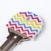 10PCS Silicone Key Identification Tags Anti Slip Protective Key Covers for Home Garage Car Key Organization