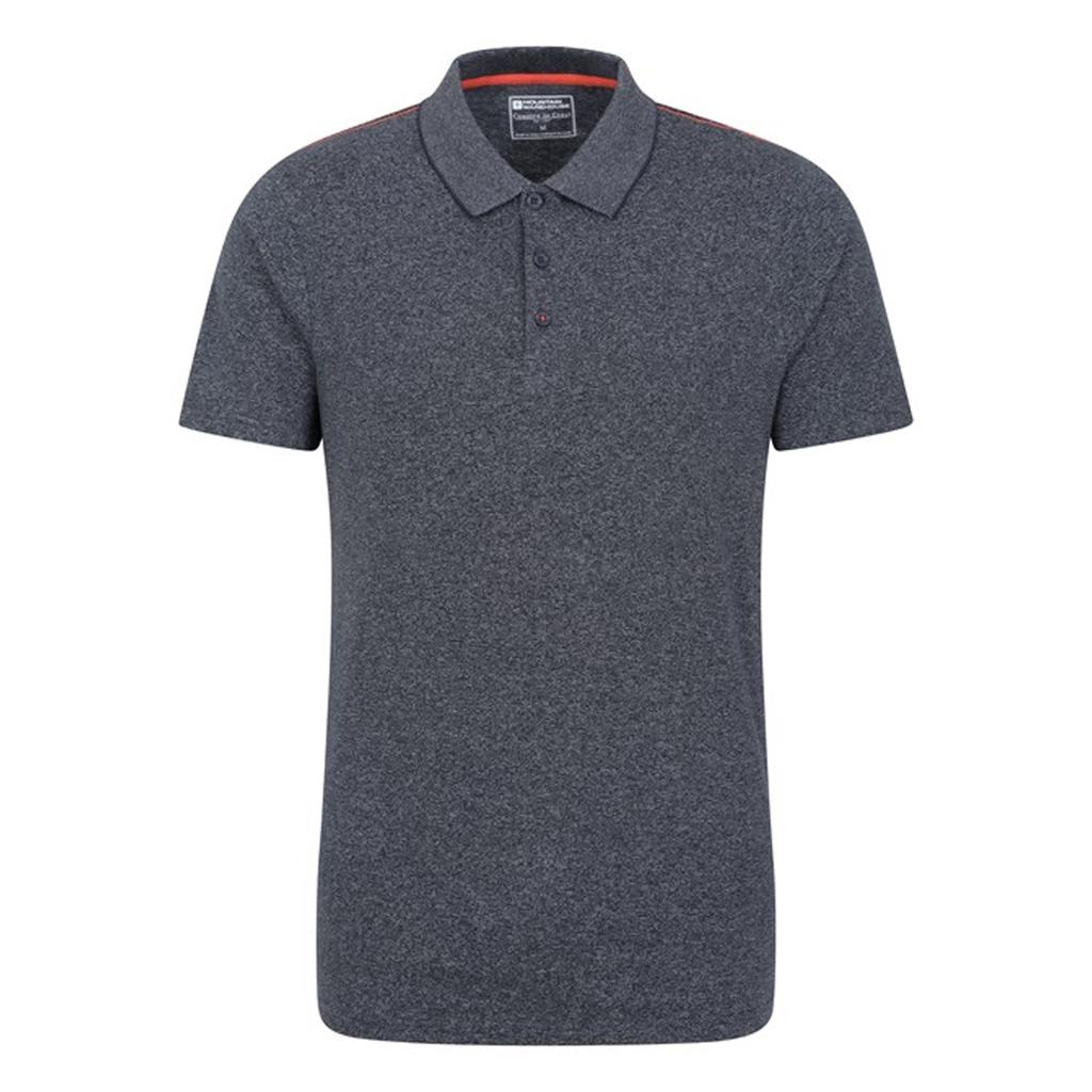 Mountain Warehouse Mens Cordyline Textured Polo Shirt