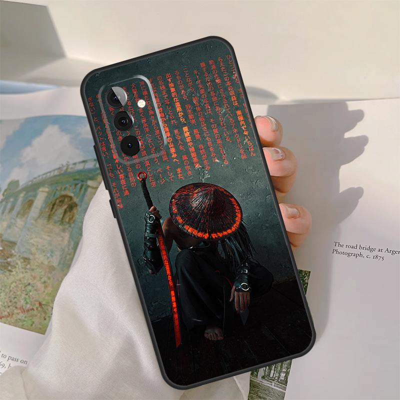 

Japan Samurai Katana Case For Samsung Galaxy A52 A32 A12 A22 A16 A26 A36 A56 A06 A55 A35 A15 A54 A34 A14 A13 A53 Samsung A36