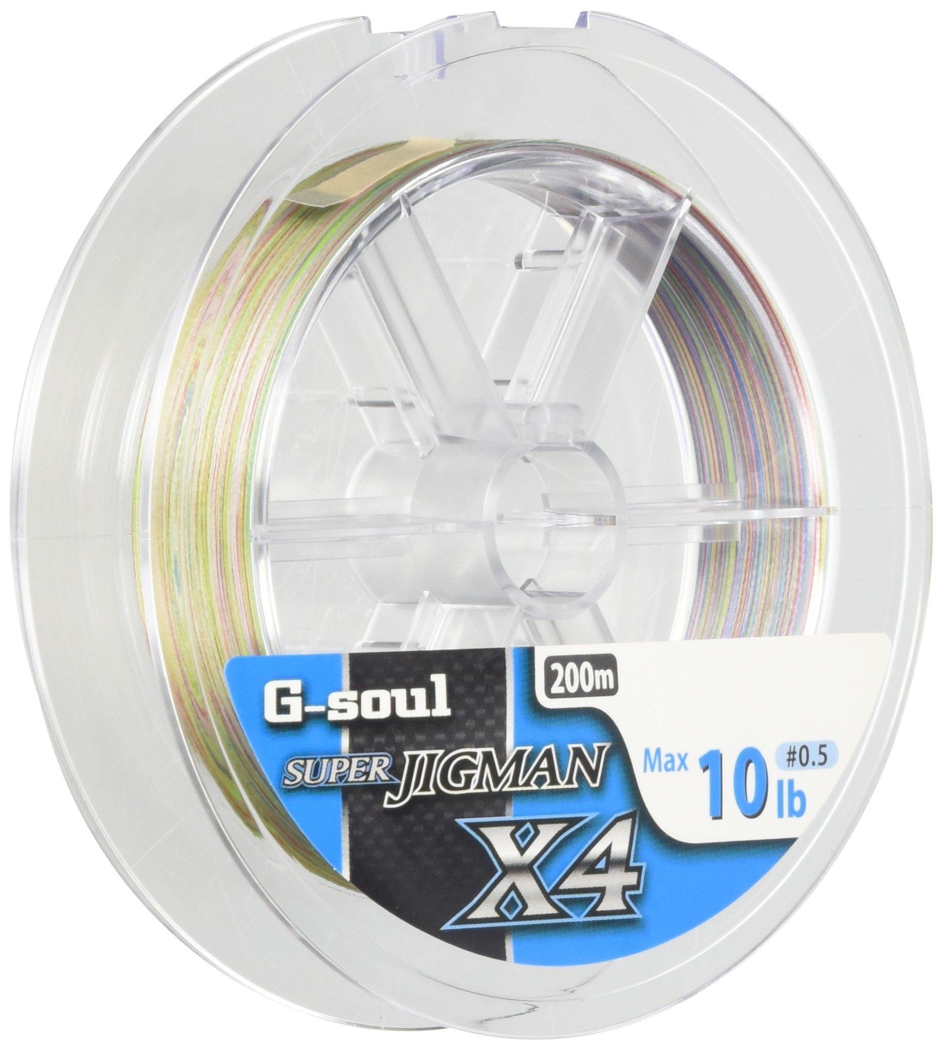 

SUPER JIGMAN X4 200m 10lb X-Braid G-SOUL