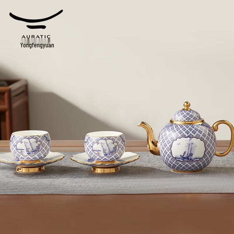 Yongfengyuan Mr. Porcelain Peace Over Seas 6-Piece Chinese Tea Set