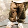 LELE JOVE Kids' Unisex Warm Textured Cuffed Cotton Pants