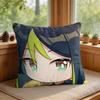 Tighnari Cute Genshin Impact Cushion Cover Square Short Plush Pillow Case Living Room Sofa Home Decor Funda X