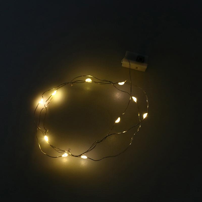 1:12 Dollhouse Miniture Led String Lights Decor Christmas Tree Accessories
