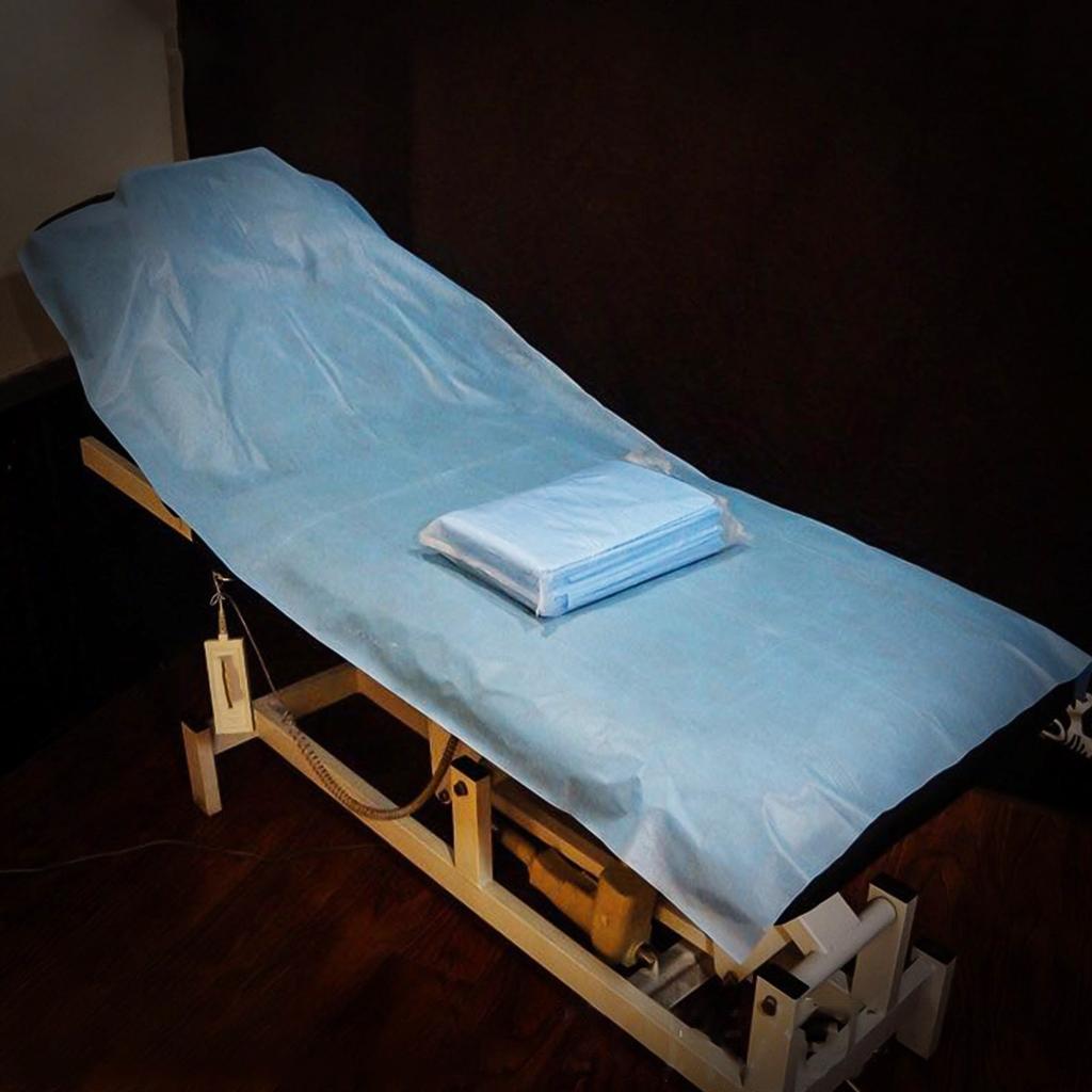 10pcs Disposable Beauty Salon Non Woven Bed Sheets Waterproof Massage