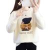 Women's semi-turtleneck mink fleece sweater women's new loose bottoming shirt women's spring and autumn versatile outer wear