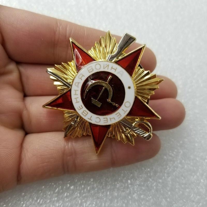 1Pc Copy The Great Patriotic War Soviet Union Medal CCCP Medal USSR Badge Collection