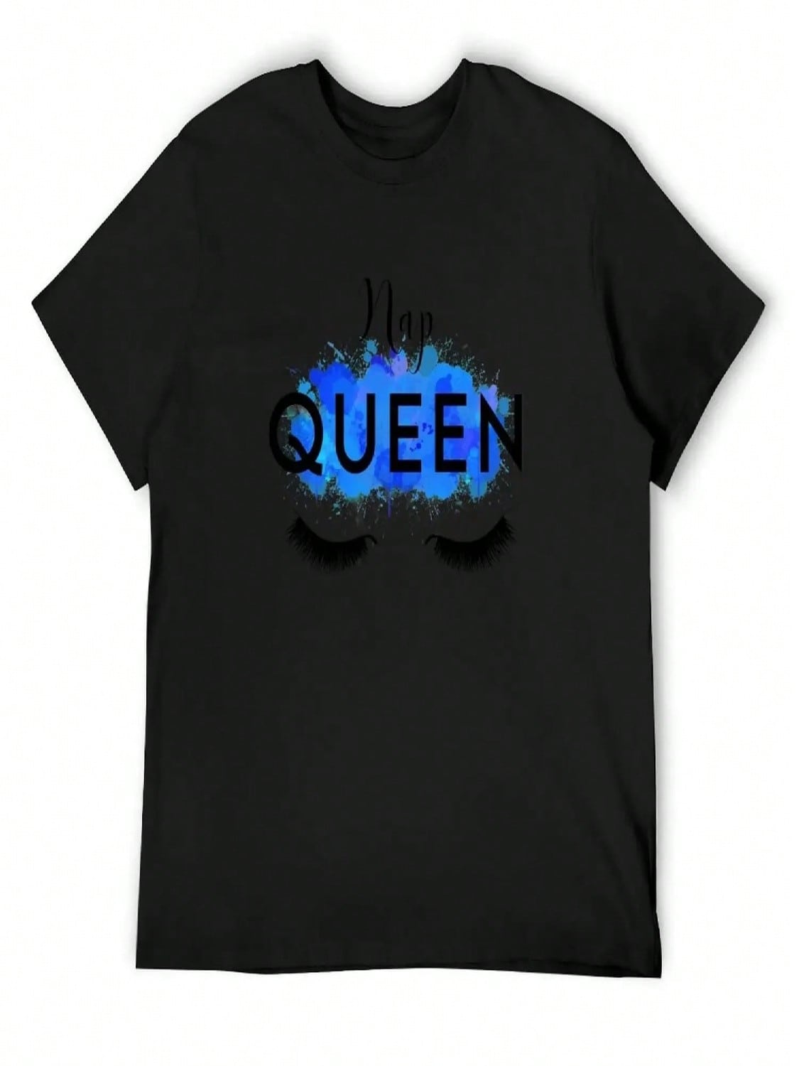 Nap Queen T-Shirt Funny Gifts Sweat Plain Man Clothes unisex Shirts Graphic Tee S разноцветный